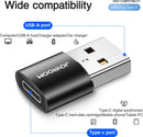 Joyroom Reduction Adapter 2-Pack Type-C to USB Schwarz (S-H152)