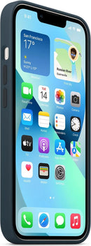 iPhone 13 Apple Silikon Case mit MagSafe MM293ZM/A - Abyss Blue