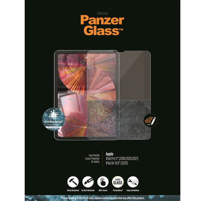 PanzerGlass Displayschutz 1 Stück, iPad Pro 11 2020 (2. Gen), iPad Pro 11 2021 (3. Gen), iPad Air 2020 (4. Gen), iPad Air 202