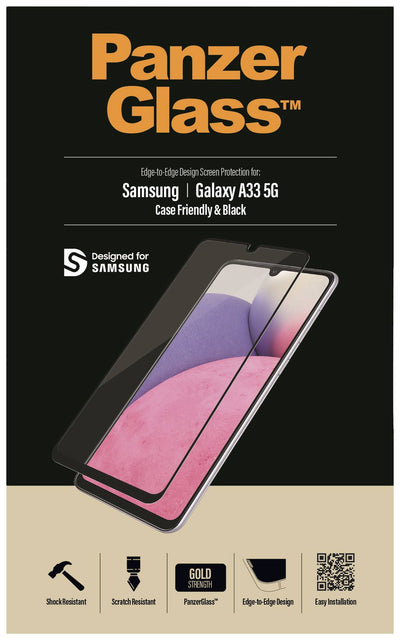 PanzerGlass Case Friendly AB 1 Stück, Galaxy A33 5G