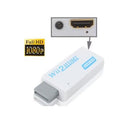 Wii zu HDMI Adapter - Hochwertiger Konverter für Nintendo Wii (Weiß)