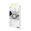 Baseus Cafule Cable Robustes Nylonkabel USB / Lightning QC3.0 2,4A 1M - Schwarz-Gold