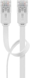 Goobay Netzwerkkabel U/UTP CAT6, 10m - Weiß
