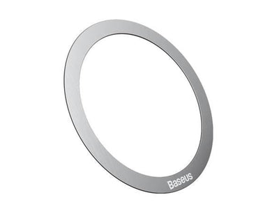 Baseus Halo Serie Magnetischer Metallring (2 Stück) Silber (PCCH000012)