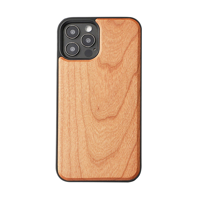 Bamboo Echt Holz Case Hülle für iPhone 15 Pro
