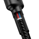 Baseus Cafule Type-C PD2.0 60W Flash Aufladen Datenleitung (20V 3A) 2m Grau+Schwarz (CATKLF-HG1)