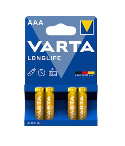 VARTA Longlife Max Power 4703 AAA - (4 Stück)