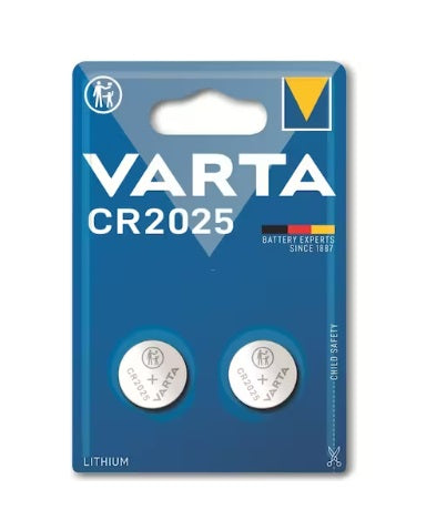 VARTA Lithium 6025 CR2025 - (2 Stück)