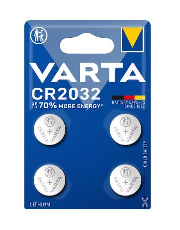 VARTA Lithium 6032 CR2032 - (4 Stück)