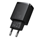 Baseus Compact Schnellladegerät U+C 20W EU Schwarz