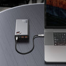 Baseus Adaman Metal Powerbank 20000 mAh PD QC 3.0 65 W 2xUSB + USB-C + Micro-USB – Schwarz