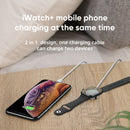 Joyroom Ben 2-in-1 Apple Watch Magnetic Ladegerät & Lightning Kabel 1.5m Weiss (S-IW002S)