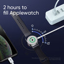 Joyroom Ben 2-in-1 Apple Watch Magnetic Ladegerät & Lightning Kabel 1.5m Weiss (S-IW002S)