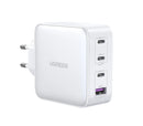 UGREEN Nexode 100W 4-Port PD GaN Schnellladegerät EU – Weiß
