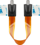 Goobay SAT-Fensterdurchführung – Braun