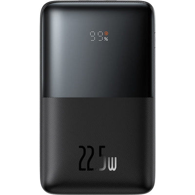 Baseus Bipow Pro Digitalanzeige Schnelllade-Powerbank 20000 mAh 22,5 W Schwarz