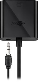 Goobay HDMI-zu-VGA-Audioadapter, 15cm - Schwarz