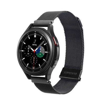 Dux Ducis-Armband (Milanese-Serie) für Samsung Watch 22 mm – Schwarz