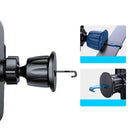 Mechanischer Autohalter (Entlüftung) – Schwarz (JR-ZS259)