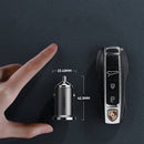 45W Mini 2-Port Ring Pull Schnellladegerät für Autos Tarnish (C-A35)