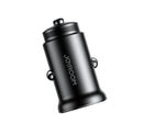 Joyroom 30W A+C mini Metal Car Charger Black (JR-CCN05)