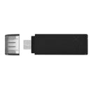 Kingston Pendrive / USB Stick 64Gb Type-C 3.2 DT70/64GB (Schwarz)