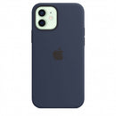 Apple Silikonhülle für MagSafe für iPhone 12 Pro und iPhone 12 – Deep Navy