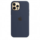 Apple Silikonhülle für MagSafe für iPhone 12 Pro und iPhone 12 – Deep Navy