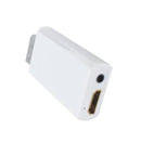 Wii zu HDMI Adapter - Hochwertiger Konverter für Nintendo Wii (Weiß)