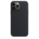 Echtleder Case Hülle Mit MagSafe für iPhone 12 Pro Max - Schwarz