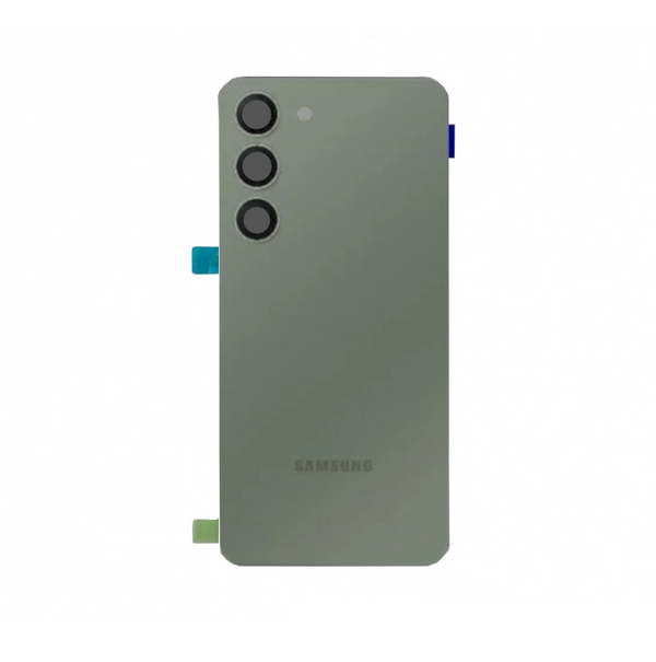 Backcover - Rückschale - Akkudeckel Glas mit Kamera Linse für Galaxy S23 (Grün)
