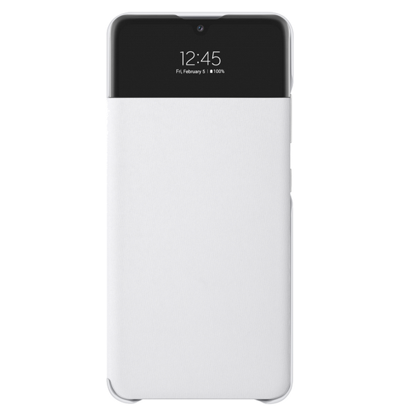 Samsung Smart S View Wallet Cover Hülle für Galaxy A72 EF-EA725PWEGEE Weiss (Retail Pack)