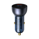 Baseus Particular Digital Display QC+PPS Dual Quick Auto Charger 65W Dunkelgrau (CCKX-C0G)