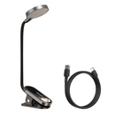 Baseus Comfürt Reading Mini Clip Lamp Dunkelgrau (DGRAD-0G)