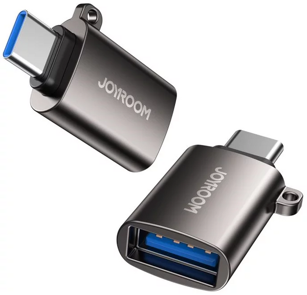 Joyroom Reduction Adapter USB to Type-C Schwarz (S-H151)