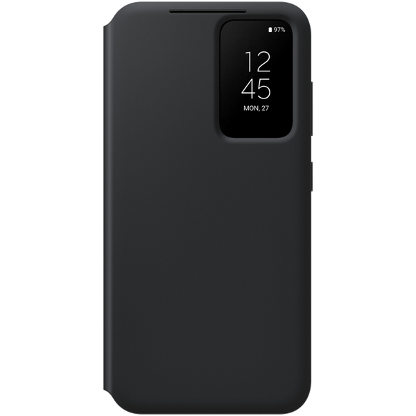 Samsung Smart View Wallet Case Hülle für Galaxy S23 Schwarz EF-ZS911CBEGWW (Retail Pack)