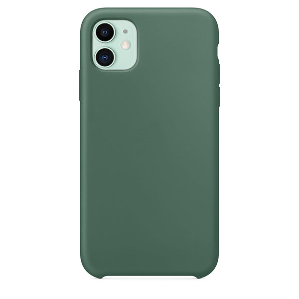 Silikon Case Hülle für iPhone 11 - Grün