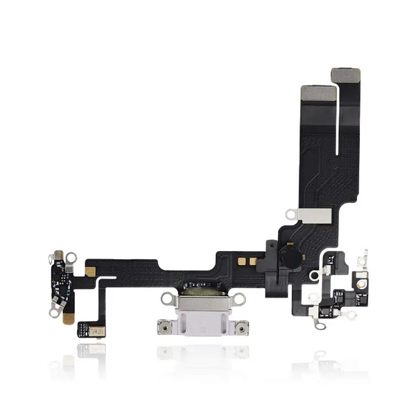 Charging Port Flex Kabel Kompatibel für iPhone 14 (Premium) (Violett)