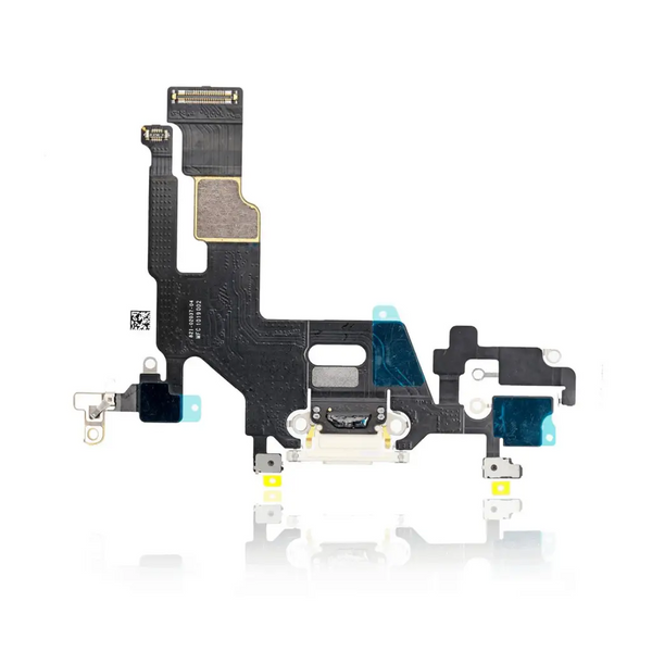 Charging Port Kabel - Ladebuchse - Ladebuchse Kompatibel für iPhone 11 (Premium) (Weiß)