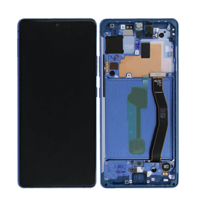 Galaxy S10 Lite Blau OLED Display Bildschirm - SM-G770F / GH82-21672C / GH82-21992C / GH82-22045C (Service Pack)