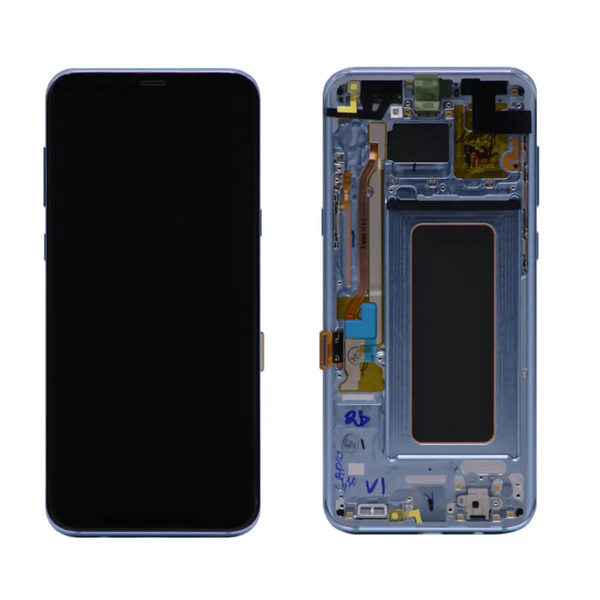 Galaxy S8 Plus Blau OLED Display Bildschirm - SM-G955 / GH97-20470D / GH97-20564D (Service Pack)