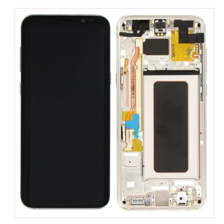 Galaxy S8 Plus Gold OLED Display Bildschirm - SM-G955 / GH97-20470F / GH97-20564F (Refurbished)