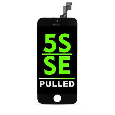 iPhone 5S / iPhone SE (2016) Pulled LCD Assembly Display Bildschirm Schwarz