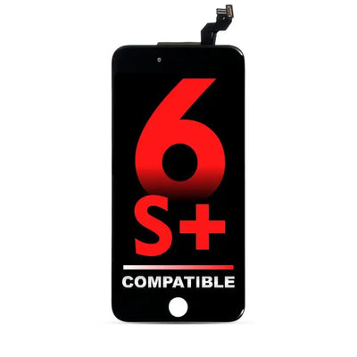 iPhone 6S Plus Kompatibel LCD Assembly Display Bildschirm Schwarz