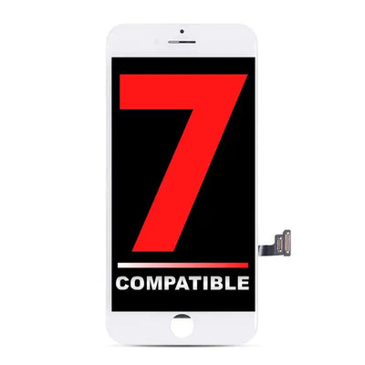 iPhone 7 Kompatibel LCD Assembly Display Bildschirm Weiß
