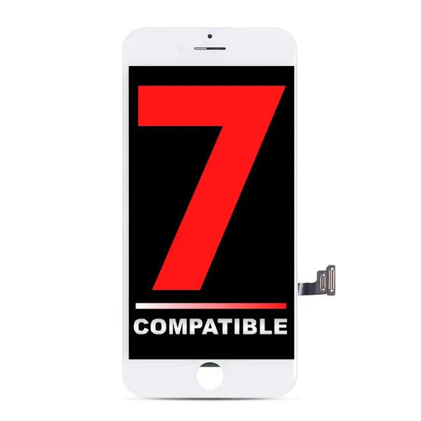iPhone 7 Kompatibel LCD Assembly Display Bildschirm Weiß