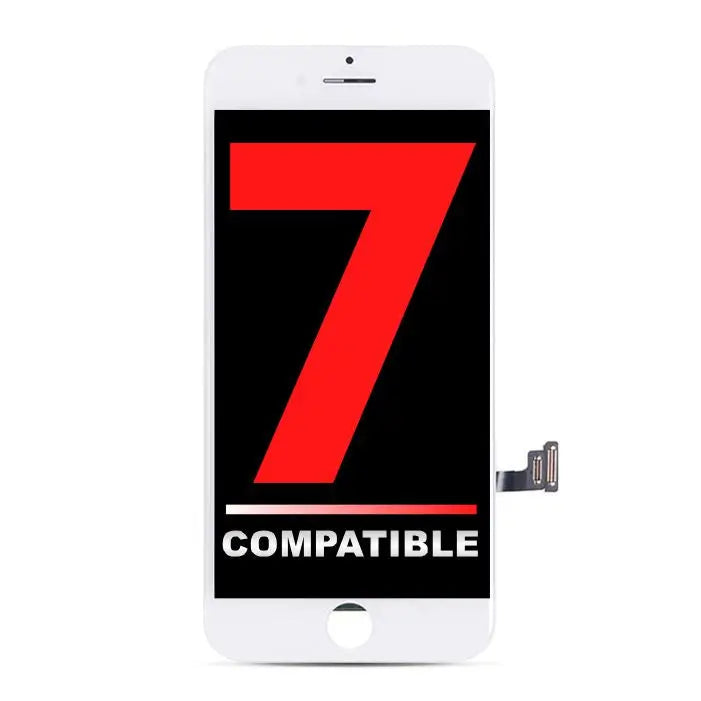 iPhone 7 Kompatibel LCD Assembly Display Bildschirm Weiß