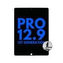 LCD Assembly Display Bildschirm mit Touchscreen Glas - Digitizer & Daughter Board Flex Pre-Installed für iPad Pro 12.9" (1st Gen / 2015) (Schwarz)