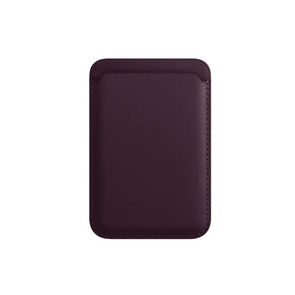 Magnetische Leder Wallet Mit MagSafe - Braun