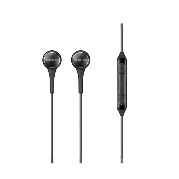 Samsung - Stereo In-Ear-Fit Headset 3.5mm AUX - Schwarz -